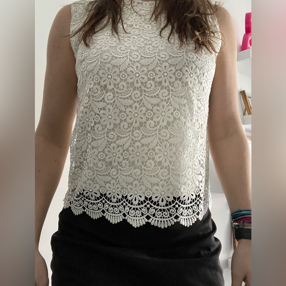 Uniqlo Lace Top - Picture 3 of 5
